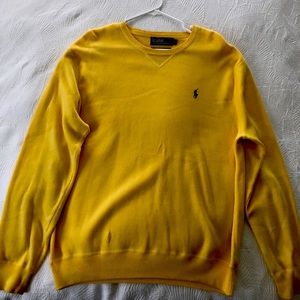 Polo Cotton V-Neck Sweater